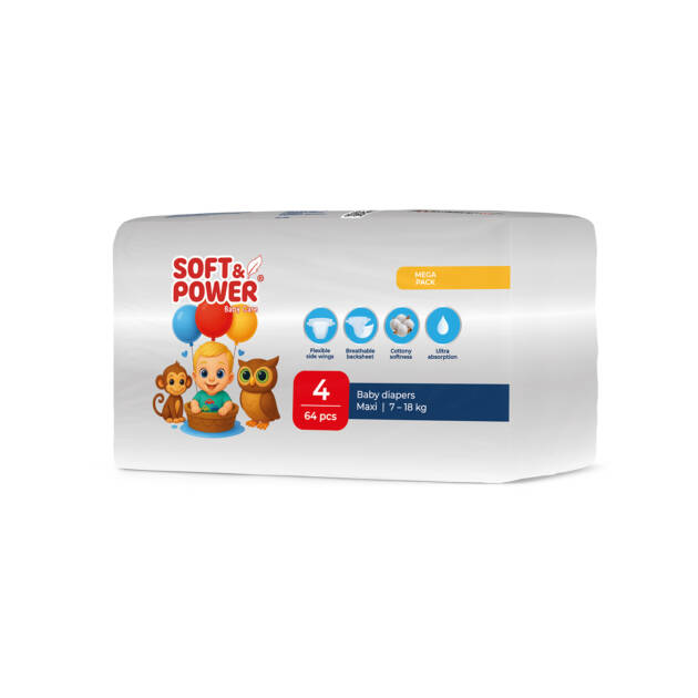Baby Diapers Mega 4