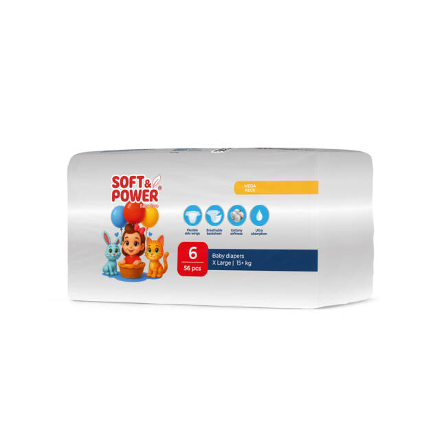 Baby Diapers Mega 6